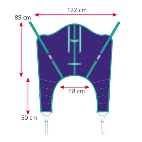 Wrap harness for crane A916