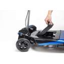 Transformer with electric folding scooter Transformer with electric folding scooter