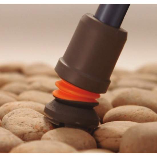 Flexyfoot cap with shock absorber