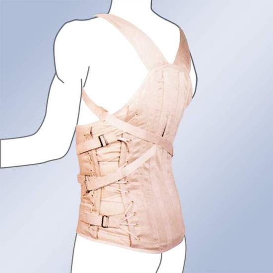 DORSOLUMBAR BELT SEMIRRIGIDA CABALLERO CORSETERIA 3020-C