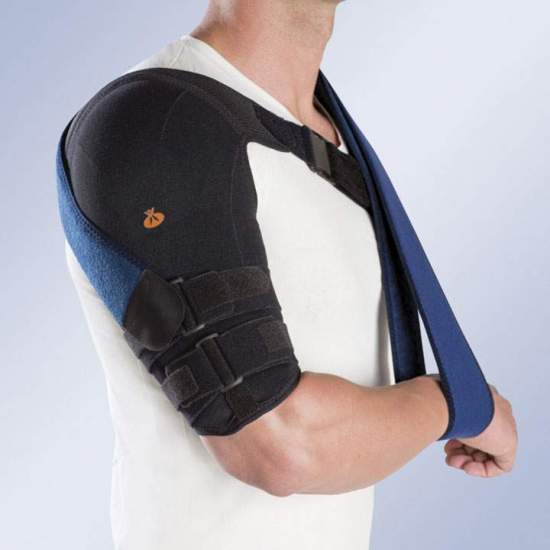 HUMERUS BRACE OF TEXTILE LINING IN THERMOPLASTIC WITH TP-6401
