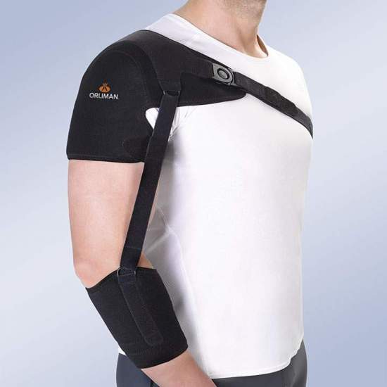 Shoulder support with...