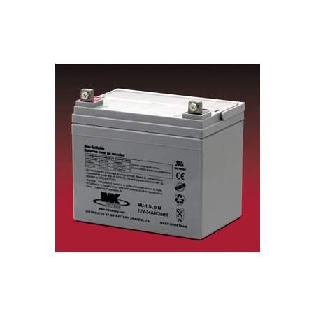 Batteries AGM 35 Amph - MK Powered MU-1 SLD M Batteries AGM 35 Amph - MK Powered MU-1 SLD M