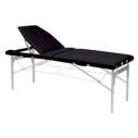Folding stretcher with aluminum legs Folding stretcher with aluminum legs