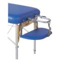 Folding stretcher with aluminum legs Folding stretcher with aluminum legs